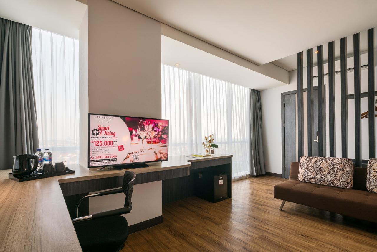 Luminor Hotel Jemursari By Wh With The Best Breakfast In Town And Located Near Surabaya Industrial Estate Rungkut Sier Ngoại thất bức ảnh